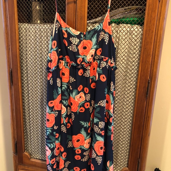 SOLD Paper Crown & Rifle Paper Posey Dress - Picture 4 of 6